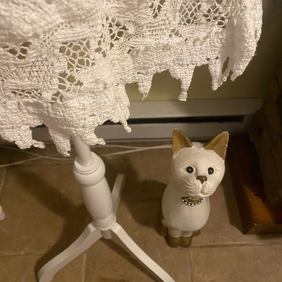 Temptation Positano Mini Skirt White Size Medium - Picture 3 of 4